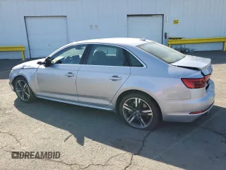 2017 Audi A4 Premium Plus with VIN WAUENAF48HN009340, listed as a Copart auction lot 54080165 with 120,977 mi miles and Salvage title. Bid and sale history available at DreamBid. Image 2.