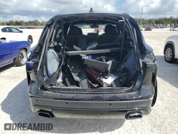 2024 Infiniti QX50 Sport with VIN 3PCAJ5FA0RF113900, listed as a Copart auction lot 78570734 with 261 mi miles and Salvage title. Bid and sale history available at DreamBid. Image 6.