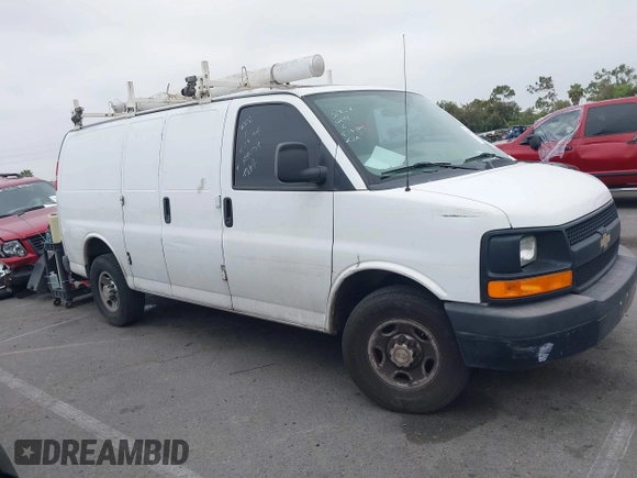 2012 Chevrolet Express Cargo z VIN 1GCWGFCA7C1201373, wystawiony jako IAAI lot #42414621 z przebiegiem 181 807 mil mil oraz . Historia ofert i sprzedaży dostępna na DreamBid. Obrazek 13.