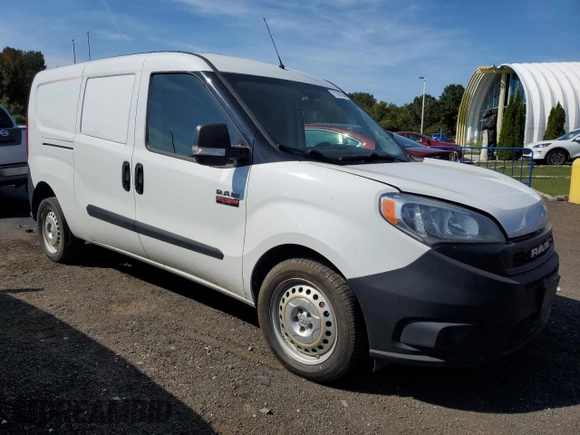 2022 Ram ProMaster City Cargo Tradesman with VIN ZFBHRFAB8M6V76078, listed as a Copart auction lot 71181794 with 135,178 mi miles and Salvage Title. Bid and sale history available at DreamBid. Image 4.