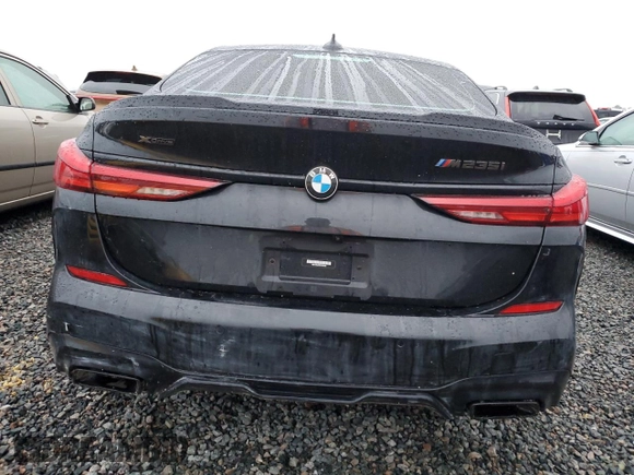 2022 BMW 2 Series M235i xDrive with VIN WBA13AL07N7K94540, listed as a Copart auction lot 74892904 with 0 mi miles and Non Repairable. Bid and sale history available at carsss.com. Image 6.