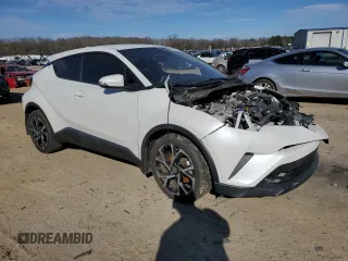 2018 Toyota C-HR XLE with VIN NMTKHMBXXJR020708, listed as a Copart auction lot 46410405 with 0 mi miles and Salvage Title. Bid and sale history available at carsss.com. Image 4.