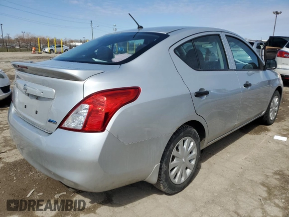 2014 Nissan Versa SV with VIN 3N1CN7AP4EL829640, listed as a Copart auction lot 50471105 with 123,665 mi miles and Clean Title. Bid and sale history available at carsss.com. Image 3.