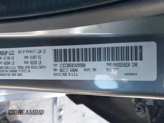2012 Chrysler 200 Touring with VIN 1C3CCBBG9CN299980, listed as a IAAI auction lot 41689514 with 122,819 mi miles and . Bid and sale history available at carsss.com. Image 9.