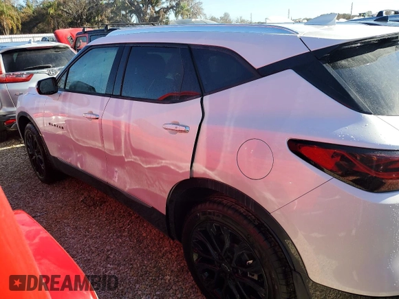 2024 Chevrolet Blazer Premier with VIN 3GNKBFRS7RS254599, listed as a Copart auction lot 75937144 with Not provided miles and Salvage title. Bid and sale history available at DreamBid. Image 2.