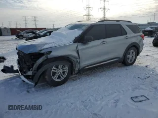 2020 Ford Explorer XLT with VIN 1FMSK8DH7LGB72583, listed as a Copart auction lot 45597755 with 66,119 mi miles and Salvage Title. Bid and sale history available at carsss.com. Image 1.