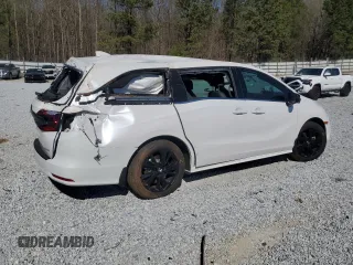 2024 Honda Odyssey Sport with VIN 5FNRL6H72RB067314, listed as a Copart auction lot 50687805 with 20,805 mi miles and Salvage Title. Bid and sale history available at DreamBid. Image 3.