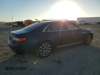 2017 Lincoln Continental Premiere with VIN 1LN6L9PK0H5611296, listed as a Copart auction lot 75131974 with 60,008 mi miles and Salvage Title. Bid and sale history available at carsss.com. Image 3.