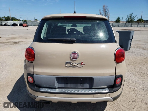 2014 FIAT 500L Trekking with VIN ZFBCFADH1EZ020216, listed as a Copart auction lot 74324744 with 85,754 mi miles and Clean Title. Bid and sale history available at carsss.com. Image 6.