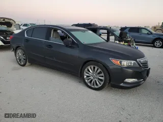 2016 Acura RLX Tech Pkg with VIN JH4KC1F52GC000193, listed as a Copart auction lot 77544644 with 182,894 mi miles and Salvage Title. Bid and sale history available at carsss.com. Image 4.