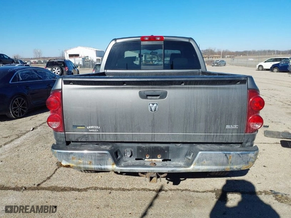 2007 Dodge Ram 1500 SLT with VIN 1D7HA18PX7S163489, listed as a IAAI auction lot 41427853 with NaN miles. Bid and sale history available at carsss.com. Image 16.