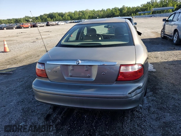 2004 Mercury Sable LS Premium with VIN 1MEHM55S84A614002, listed as a Copart auction lot 56582965 with 185,589 mi miles and Salvage title. Bid and sale history available at DreamBid. Image 6.