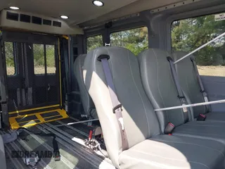 2021 Ford Transit Cargo with VIN 1FTBR1C85MKA66513, listed as a IAAI auction lot 42016528 with 18,174 mi miles and . Bid and sale history available at DreamBid. Image 8.
