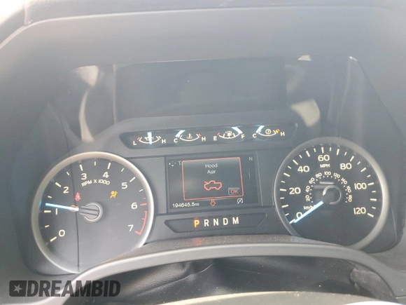 2018 Ford F-150 XL with VIN 1FTEW1EG7JFC40015, listed as a Copart auction lot 60659755 with 194,645 mi miles and Salvage title. Bid and sale history available at DreamBid. Image 9.