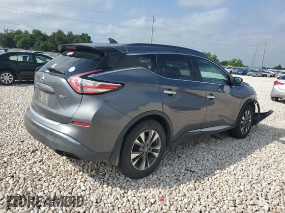 2016 Nissan Murano SV z VIN 5N1AZ2MG8GN161167, wystawiony jako Copart lot #55910765 z przebiegiem 114 829 mil mil oraz Szkoda całkowita • Salvage title. Historia ofert i sprzedaży dostępna na DreamBid. Obrazek 3.