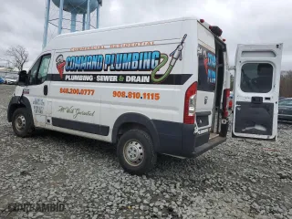 2019 Ram ProMaster Cargo Van with VIN 3C6TRVBG6KE533062, listed as a Copart auction lot 50353874 with 112,446 mi miles and Salvage Title. Bid and sale history available at carsss.com. Image 2.