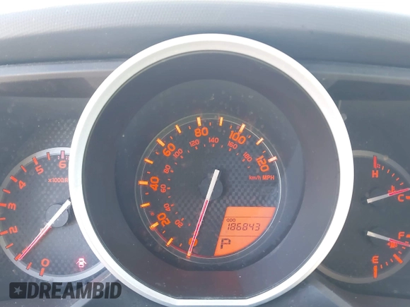 2010 Toyota 4Runner Trail with VIN JTEBU5JR0A5006646, listed as a IAAI auction lot 41865110 with 186,843 mi miles and . Bid and sale history available at DreamBid. Image 7.