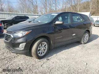 2021 Chevrolet Equinox LS with VIN 2GNAXHEV2M6160226, listed as a Copart auction lot 47630795 with 0 mi miles and Salvage Title. Bid and sale history available at carsss.com. Image 1.
