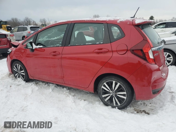 2018 Honda Fit EX-L with VIN 3HGGK5H98JM730229, listed as a Copart auction lot 88394145 with 89,844 mi miles and Salvage Title. Bid and sale history available at carsss.com. Image 2.