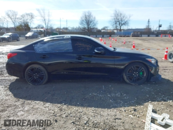 2015 Infiniti Q50 Premium z VIN JN1BV7AR3FM408819, wystawiony jako IAAI lot #41702328 z przebiegiem 162 220 mil mil oraz . Historia ofert i sprzedaży dostępna na DreamBid. Obrazek 13.