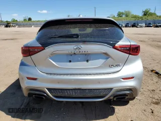 2017 Infiniti QX30 Sport with VIN SJKCH5CP4HA019827, listed as a Copart auction lot 57506415 with Not provided miles and Salvage title. Bid and sale history available at DreamBid. Image 6.