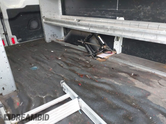 2018 Ford Transit with VIN 1FTYR1ZM4JKA03025, listed as a IAAI auction lot 42037300 with 174,045 mi miles and . Bid and sale history available at carsss.com. Image 8.