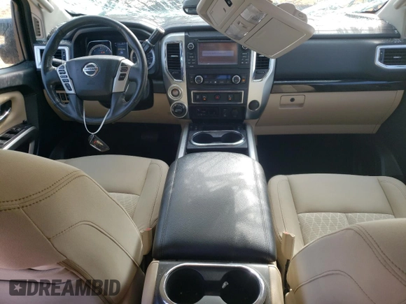 2016 Nissan Titan XD PRO-4X with VIN 1N6BA1F45GN506648, listed as a Copart auction lot 74381534 with 154,114 mi miles and Salvage Title. Bid and sale history available at carsss.com. Image 8.