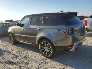 2019 Land Rover Range Rover Sport HSE with VIN SALWR2RK8KA421888, listed as a Copart auction lot 45496225 with 124,145 mi miles and Clean Title. Bid and sale history available at carsss.com. Image 2.