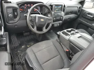 2019 Chevrolet Silverado 1500 Work Truck with VIN 3GCNWAEFXKG193103, listed as a Copart auction lot 50918245 with 53,995 mi miles and Salvage Title. Bid and sale history available at DreamBid. Image 8.