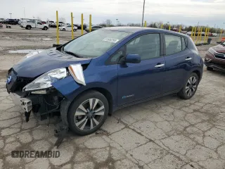 2017 Nissan LEAF SL z VIN 1N4BZ0CP0HC305991, wystawiony jako Copart lot #51586295 z przebiegiem 32 681 mil mil oraz Szkoda całkowita • Salvage title. Historia ofert i sprzedaży dostępna na DreamBid. Obrazek 1.