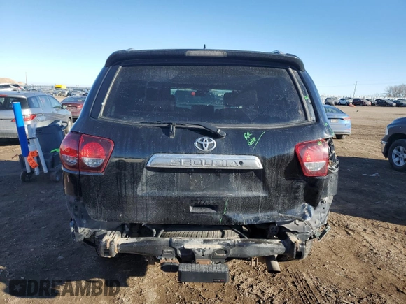 2018 Toyota Sequoia Platinum with VIN 5TDDY5G14JS161570, listed as a Copart auction lot 46323815 with 131,869 mi miles and Salvage Title. Bid and sale history available at carsss.com. Image 6.