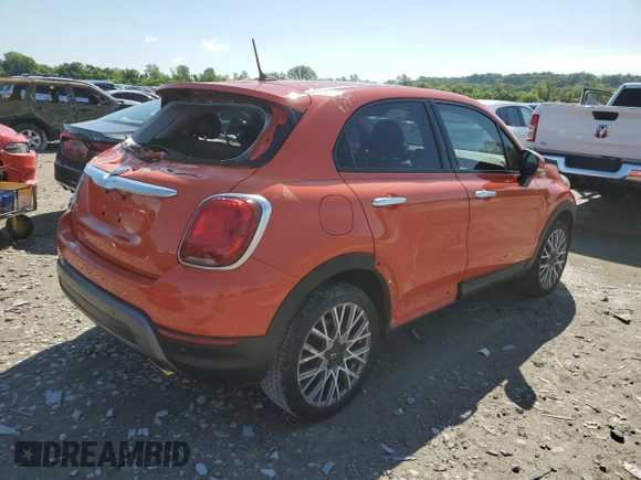 2016 FIAT 500X Trekking z VIN ZFBCFXCT7GP373518, wystawiony jako Copart lot #58245275 z przebiegiem 68 925 mil mil oraz Szkoda całkowita • Salvage title. Historia ofert i sprzedaży dostępna na DreamBid. Obrazek 3.