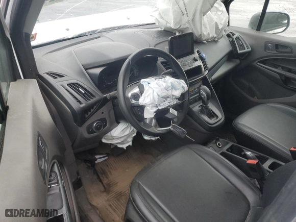 2022 Ford Transit Connect Van XL with VIN NM0LS7S29N1512420, listed as a Copart auction lot 83035024 with 0 mi miles and Salvage Title. Bid and sale history available at carsss.com. Image 8.