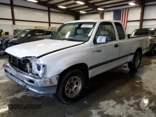1997 Toyota T100 DX z VIN JT4TN12D9V0028441, wystawiony jako Copart lot #44553575 z przebiegiem 205 409 mil mil oraz Szkody całkowita. Historia ofert i sprzedaży dostępna na DreamBid. Obrazek 1.