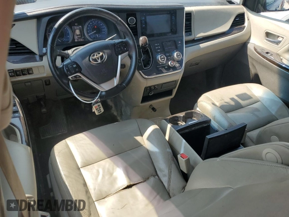 2015 Toyota Sienna Ltd with VIN 5TDDK3DC3FS112704, listed as a Copart auction lot 67127644 with 137,782 mi miles and Non Repairable. Bid and sale history available at carsss.com. Image 8.