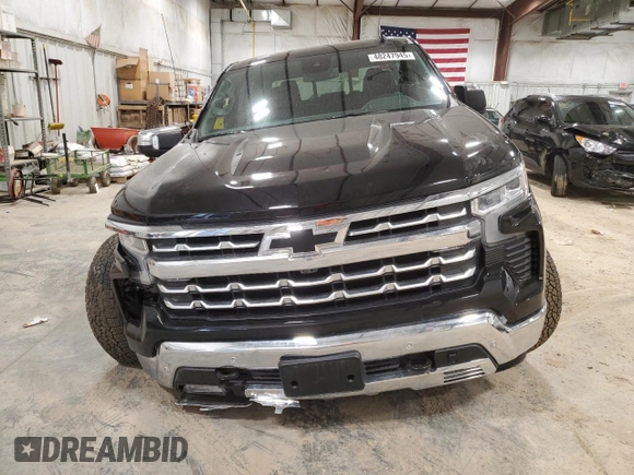 2024 Chevrolet Silverado 1500 LTZ with VIN 1GCUDGE87RZ335469, listed as a Copart auction lot 48247945 with 5,874 mi miles and Salvage Title. Bid and sale history available at DreamBid. Image 5.