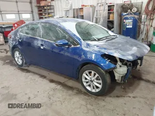 2017 Kia Forte S with VIN 3KPFL4A70HE059959, listed as a IAAI auction lot 41359435 with 121,244 mi miles and . Bid and sale history available at DreamBid. Image 1.