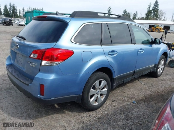 2012 Subaru Outback 2.5i Limited with VIN 4S4BRBKC3C3299497, listed as a IAAI auction lot 42009217 with 98,310 mi miles. Bid and sale history available at carsss.com. Image 4.