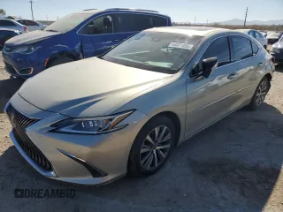 2020 Lexus ES with VIN 58ADZ1B19LU080435, listed as a Copart auction lot 44601095 with 84,278 mi miles and Salvage Title. Bid and sale history available at carsss.com. Image 1.
