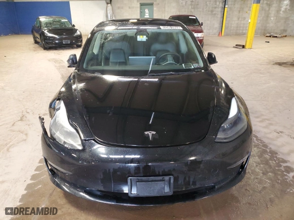 2023 Tesla Model 3 with VIN 5YJ3E1EA5PF451975, listed as a Copart auction lot 52501005 with 93,733 mi miles and Clean Title. Bid and sale history available at carsss.com. Image 5.