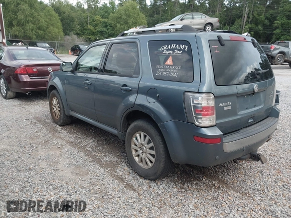 2011 Mercury Mariner Premier with VIN 4M2CN9HG7BKJ02899, listed as a IAAI auction lot 42490843 with 268,830 mi miles and . Bid and sale history available at DreamBid. Image 3.