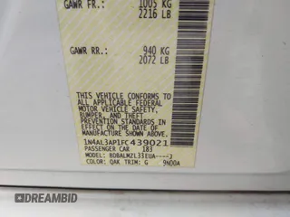 2015 Nissan Altima SV z VIN 1N4AL3AP1FC439021, wystawiony jako IAAI lot #42027354 z przebiegiem 96 729 mil mil oraz . Historia ofert i sprzedaży dostępna na DreamBid. Obrazek 9.