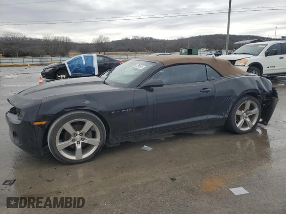 2012 Chevrolet Camaro 2LT with VIN 2G1FC3D35C9105031, listed as a Copart auction lot 43191605 with 248,563 mi miles and Salvage title. Bid and sale history available at DreamBid. Image 1.