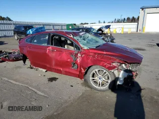 2015 Ford Fusion Titanium Hybrid with VIN 3FA6P0RU8FR241105, listed as a Copart auction lot 86793524 with 136,662 mi miles and Salvage title. Bid and sale history available at DreamBid. Image 4.