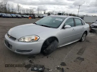 2014 Chevrolet Impala LT z VIN 2G1WB5E39E1185447, wystawiony jako Copart lot #47588945 z przebiegiem 109 577 mil mil oraz Szkoda całkowita • Salvage title. Historia ofert i sprzedaży dostępna na DreamBid. Obrazek 1.