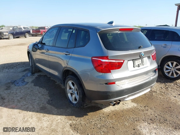 2011 BMW X3 28i with VIN 5UXWX5C52BL707952, listed as a IAAI auction lot 41928455 with 131,519 mi miles. Bid and sale history available at carsss.com. Image 3.