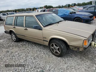 1988 Volvo 740 with VIN YV1FA8757J1136056, listed as a Copart auction lot 72710544 with 344,211 mi miles and Salvage Title. Bid and sale history available at carsss.com. Image 4.
