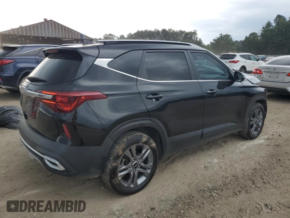 2022 Kia Seltos S with VIN KNDEU2AA1N7289689, listed as a Copart auction lot 60282095 with 55,215 mi miles and Salvage title. Bid and sale history available at DreamBid. Image 3.