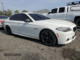 2016 BMW 5 Series 535i with VIN WBA5B1C55GG551911, listed as a Copart auction lot 54739005 with 198,011 mi miles and Clean Title. Bid and sale history available at carsss.com. Image 4.