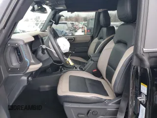 2024 Ford Bronco Wildtrak с VIN 1FMEE2BP2RLA72211, выставлен на аукционе Copart как лот 44726825 с пробегом 9 469 миль миль и Списание • Salvage title. История ставок и продаж доступна на DreamBid. Изображение 7.